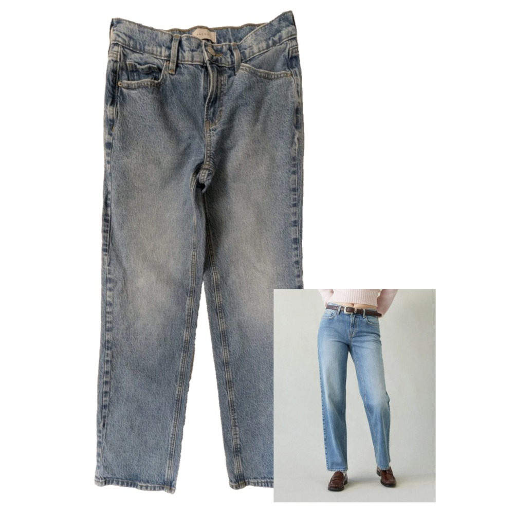 PacSun Jordyn Low Rise Straight Jeans Women 25 Blue Stretch Casual Everyday